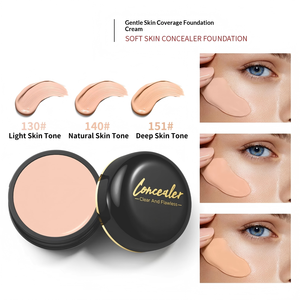 คอนซีลเลอร์ปกปิดรอยคล้ำใต้ตา สิว ฝ้า กระ จุดด่างดำ ปรับผิวให้กระจ่างใส กันน้ำ รองพื้นคอนซีลเลอร์แบบครอส - Product Image 3