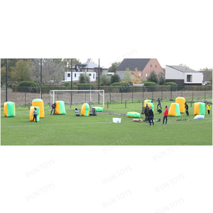 Ngoài trời xây dựng đội ngũ paintball trở ngại phụ kiện Inflatable paintball <span class=keywords><strong>bunker</strong></span> Arena trò chơi - Product Image 2