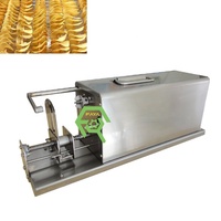 Machine de torsion de pomme de terre en spirale à haute efficacité pour un usage commercial Tornado Potato Maker Commercial Spiral Fry Cutter