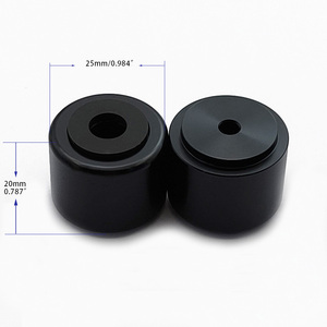 Pieds d'isolation <span class=keywords><strong>pour</strong></span> haut-parleurs <span class=keywords><strong>HiFi</strong></span> OD 25 mm, amortisseurs de chocs en aluminium CNC <span class=keywords><strong>pour</strong></span> amplificateur audio, fabricant sur mesure - Product Image 2