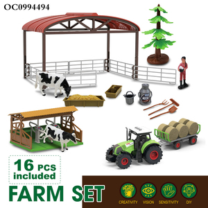 16 pezzi di simulazione di cavalli da <span class=keywords><strong>fattoria</strong></span> giocattolo per bambini con suono luminoso - Product Image 2