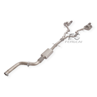 Système d'échappement Catback Valvetronic OEM pour Jaguar XE XEL 2.0T 2015-2019, en acier inoxydable SS304, pour améliorer les performances de la voiture, modification du tuyau d'échappement et du silencieux