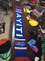 Land oder Team Custom Fußball Fußball Fan Schal Custom Winter Schal Kleinkind Schal für Männer