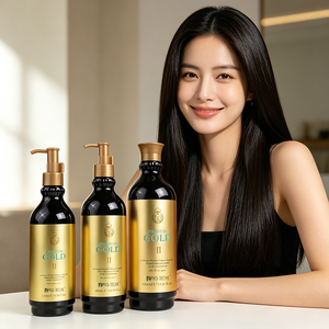 <span class=keywords><strong>Trattamento</strong></span> Professionale Lisciante per Capelli con <span class=keywords><strong>Cheratina</strong></span>, 0% Formaldeide, Anti-Crespo, con Proteine, Collagene e Olio di Argan - Product Image 1