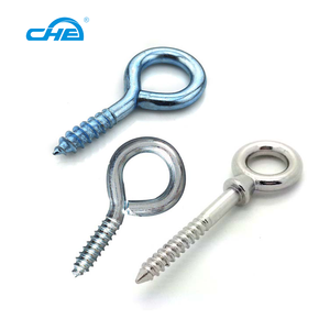 China <strong>Fasteners</strong> #12 1 3/16'' Zinc Plated Self Tapping Closed Ring Hook Eye <strong>Screw</strong> - Product Image 3