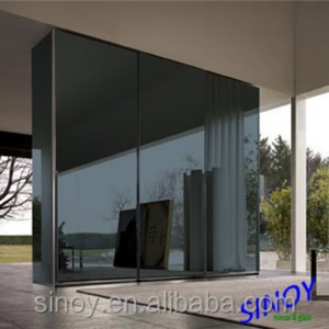 Euro Grey, Light Grey, Dark Grey Colored <b>Mirror</b>, Double Coated on Grey Tinted Glass, 4mm, 5mm, 6mm Available - Product Image 2