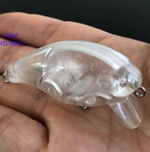 Señuelo <span class=keywords><strong>de</strong></span> Pesca sin Pintar, Crankbait <span class=keywords><strong>de</strong></span> 60mm y 8.4g, Cuerpo <span class=keywords><strong>de</strong></span> Señuelo 35 # - Product Image 3