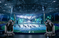 Projecteur LED PolarLights à profil en aluminium, 1200W BSW, pour éclairage de scène, théâtre, station de télévision, concert