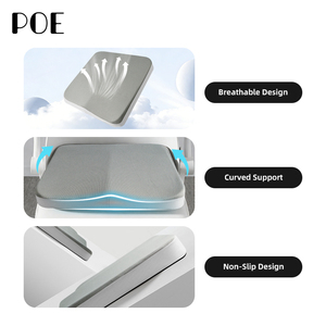 Nouveau coussin <span class=keywords><strong>de</strong></span> siège ergonomique en mousse à mémoire <span class=keywords><strong>de</strong></span> forme à récupération lente et confortable pour le coccyx, idéal pour salon, fauteuil roulant et siège <span class=keywords><strong>de</strong></span> voiture - Product Image 2