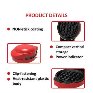 Tùy Chỉnh 7 Trong 1 Không Dính Điện Động Vật Hình Trái Tim Cá Nhân Waffle Sắt <span class=keywords><strong>Mini</strong></span> Waffle <span class=keywords><strong>Maker</strong></span> Với Có Thể Tháo Rời Tấm - Product Image 4