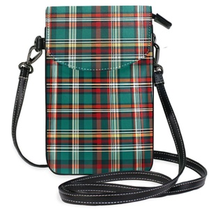 กระเป๋าหนังสะพายข้างผู้หญิงแบบพิมพ์โลโก้ตามสั่ง แฟชั่นสำหรับใส่โทรศัพท์มือถือใบเล็ก - Product Image 1