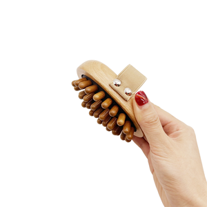 <span class=keywords><strong>Spazzola</strong></span> Massaggiante Professionale per Barbieri in Legno Naturale con Cuscino d'Aria, per <span class=keywords><strong>Cellulite</strong></span>, Sauna, Spa e Massaggio Corpo Rilassante - Product Image 1