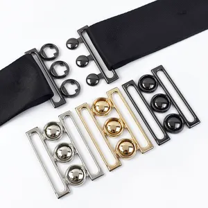 Meetee Ap578 60*46Mm Kleding Decoratieve Accessoires Hoogwaardige Vierkante Zinklegering Diy Riem Naaimateriaal Aansluiten Gesp