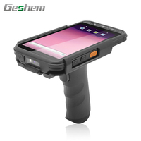 PDA Resistente con Empuñadura de Pistola y Escáner de Código de Barras Integrado, Protección IP67, Sistema Operativo Android 12, en Stock