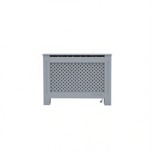 Copertura per Radiatore in MDF 44.1x7.5x32.1 Pollici Grigia, Copertura per Mobili - Product Image 1