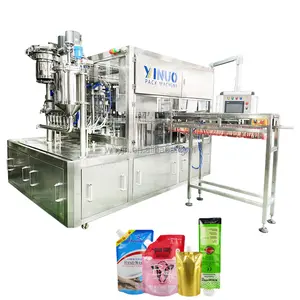 Factory Limited Time Special Offer 4 Nozzles Filling Machine Spout Pouch Automatic Filling Machine Spout Pouch Filling Machine