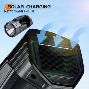 Linterna de Camping TAIKOO para Exteriores con Brillo Ajustable y Carga Solar, Linterna con Luz Lateral COB - Product Image 3