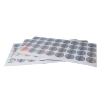 Etiqueta Personalizada Tamaño Carta A4, Etiqueta de Vinilo para Velas, Hoja Holográfica, Adhesivo Impermeable y Resistente al Aceite, Código de Barras para Impresión