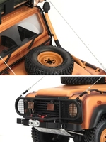 D1RC Land Rover Defender D110 Camel Cup Véhicule télécommandé tout-terrain de simulation 1/10 RC avec châssis métallique