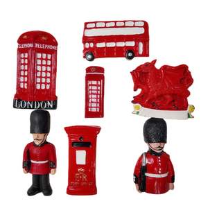 Pegatina para refrigerador, pegatina magnética tridimensional personalizada y creativa para viajes, recuerdo de viaje. - Product Image 3