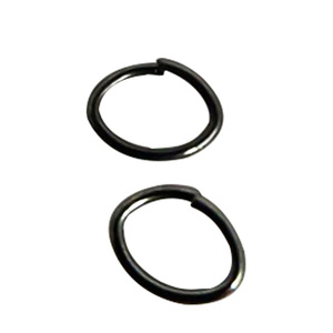 Anillos de Unión Metálicos Ovalados para Joyería, Anillos Divididos para Fabricación de Joyería DIY, 36mm, Paquete a Granel - Product Image 3