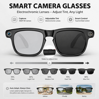 Gafas Inteligentes de Traducción SENBONO M11 para Traducción Inalámbrica IA en Tiempo Real, Grabación de Video de 8MP, Ligeras, 300mAh