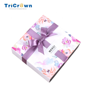 Personnalisé saint valentin créatif haut de gamme de luxe carré papier tirer tiroir chocolat emballage cadeau boîte - Product Image 4