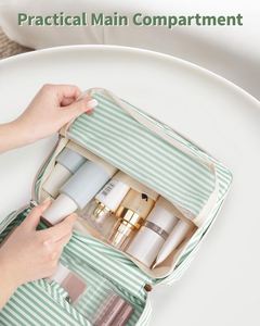 Waterproof Hanging Toiletry Bag Hanging <b>Makeup</b> Organizer Bag Cosmetic Travel Bags for Women <b>Makeup</b> <b>Case</b> Toiletries Organizer - Product Image 2