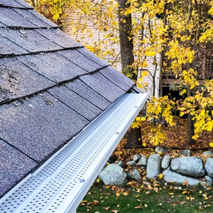 דקורטיבי נירוסטה רשת אלומיניום גג גג גשם עלים מאבטחים פסולת מניעת גטר רשת - Product Image 5