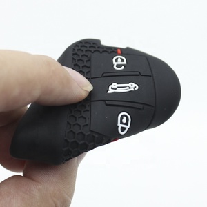 Étui de protection pour clé de voiture en silicone sur mesure, fabriqué en Chine, vente en gros pour clé <span class=keywords><strong>Peugeot</strong></span> - Product Image 3
