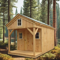 Modernes Design Vorgefertigtes Holz-Etagenhaus Tiny House Bausatz für Villa-Anwendungen