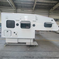 Mini-caravane pliable 4x4 pour pick-up, en fibre de verre, étanche, avec toit pliable, légère, pour 4 personnes, camping en plein air