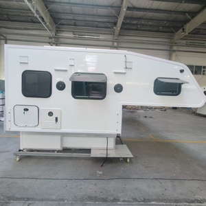 Mini-caravane pliable 4x4 pour pick-up, en fibre de verre, étanche, avec toit pliable, légère, pour 4 personnes, <span class=keywords><strong>camping</strong></span> en plein air - Product Image 4