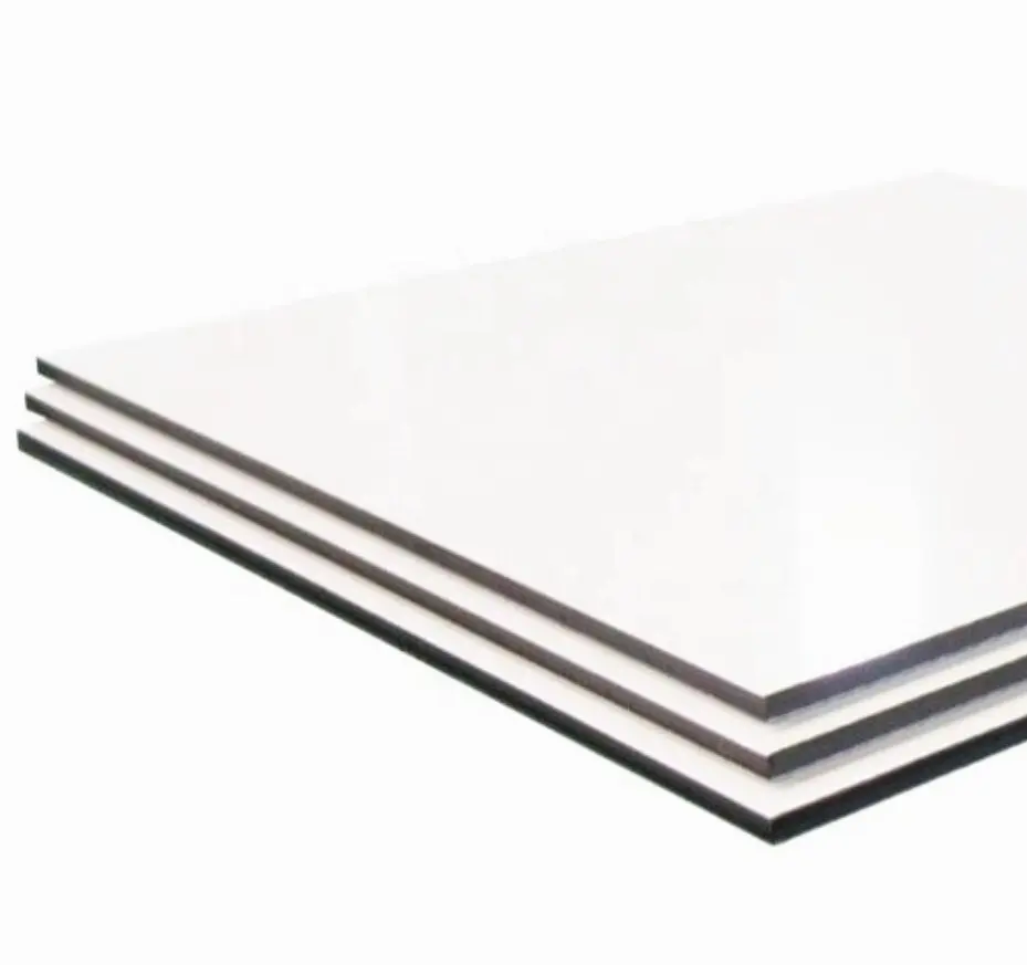 3mm Matt/Gloss White color ACM Aluminium Composite Sheet