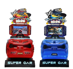 Máquina de Juego de Carreras de Coches para Niños, Operada con Monedas, para Centros de Juego, Entrenamiento de Conducción, Venta al por Mayor, Económica - Product Image 2