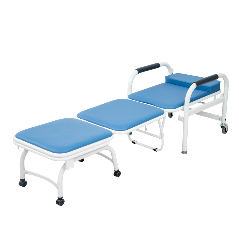 MN-PHY001 Medical Foldable Bed Hot Sale Accompany Chair