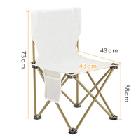 Ensemble table et chaises pliantes d'extérieur en acier carbone et tissu Oxford pour la pêche, les pique-niques, les barbecues, le camping et les stands de marché