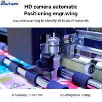 3BOST Máquina de corte de láminas y pegatinas Delta ZD350 Ultra con alimentación automática y motor de bobina de voz, personalizada de fábrica