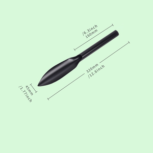 Pelle de plantation à tête plate pointue petite pelle jardin Art creuser légumes sauvages pelle <span class=keywords><strong>ail</strong></span> fleur outil de plantation saule - Product Image 6