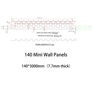 Paneles de pared impermeables modernos WPC para comercio y uso doméstico Fondo y paredes divisorias - Product Image 2