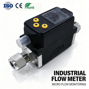 VOLKE FXH02 デジタル渦流量計（油、液体、水用）精度2% 4-20mA出力 1-120L/min範囲 OEM 産業オートメーション - Product Image 1