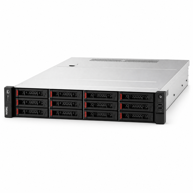 HR650X 2U Rackmount Server 1x Gold 6230 20 Core 32GB 2x 2TB 750W Enterprise Server