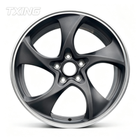 Jantes de voiture monobloc forgées en alliage d'aluminium 6061-T6, 19-24 pouces, ET 25 mm, neuves, personnalisées, 5 trous de fixation