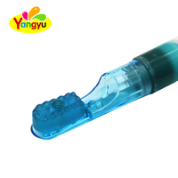 Bonbons à lécher en forme de brosse à dents, saveurs variées et colorées, en boîte de présentation pour fêtes – Vente chaude
