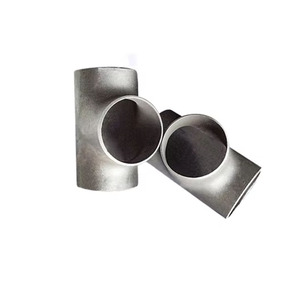 Té soudé en acier inoxydable de diamètre égal, raccord de tuyau industriel, joint de tuyau en acier sans soudure, estampage hydraulique - Product Image 6