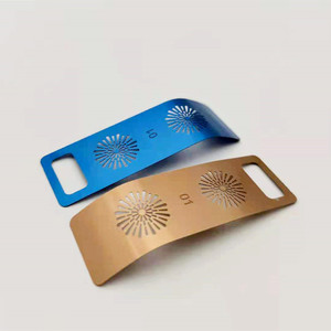 Custom Logo Metal <strong>Car</strong> Air Freshener Vent Clip Stainless Steel Aroma <strong>Diffuser</strong> <strong>Holder</strong> for <strong>Car</strong> Interior Accessories - Product Image 1