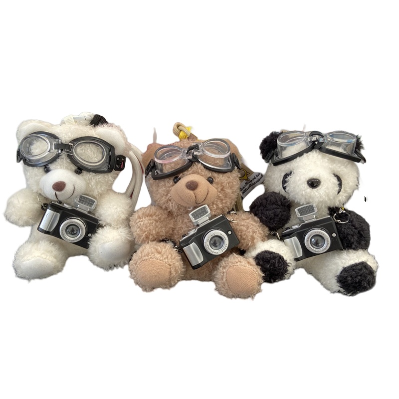 Oso de peluche con gafas de sol Ropa infantil linda y moderna