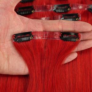 Extensions de cheveux bouclés vietnamiens, double trame fine, à clipser, injection PU, sans couture, qualité supérieure 12A, Remy, doux, brillants et épais - Product Image 5