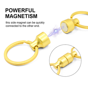 Nouveau style tendance : porte-clés robuste à double aimant néodyme détachable avec procédé de soudage - Product Image 6
