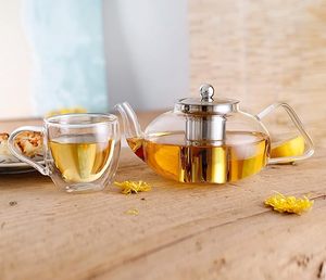 Tazza da Caffè Moderna in Vetro a Doppia Parete Isolante con Manico, 10oz, Trasparente, Portatile per Bevande Calde e Fredde, <span class=keywords><strong>Latte</strong></span> - Product Image 3